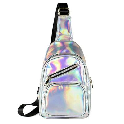 China Fashion Fashion Wholesale Custom Design Holographic PU Messenger Bags Crossbody Shoulder Bag for sale