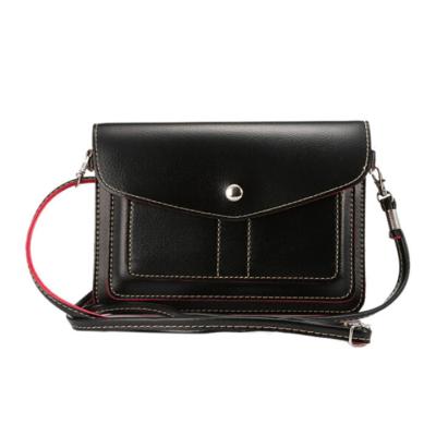 China NATIONAL Customized PU Leather Lightweight Mini Travel Smart-phone Purse Shoulder Bag for sale