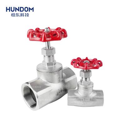 China General Stainless Steel 301 304 316 Price Female Thread Globe Valve For Pipe Fittings In Valves for sale