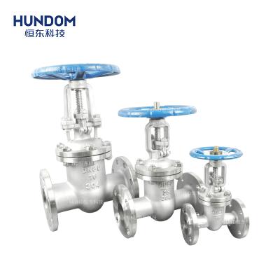 China DN100 flange valve stainless steel factory sale general industrial flange gate valve for sale