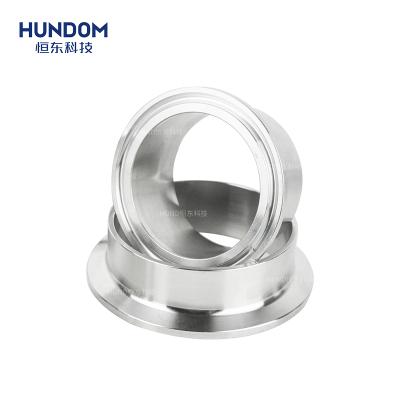 China Pharmacy Stainless Steel Sanitary Tri Clamp Joint Pipe Fitting Welding Ferrule for sale