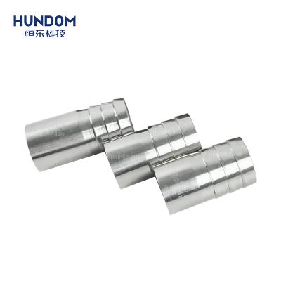 China High Quality Pharmacy Stainless Steel Sanitary Fittings Welded End Nipple Flange Ferrule Pipe Adapter Weld Tri for sale