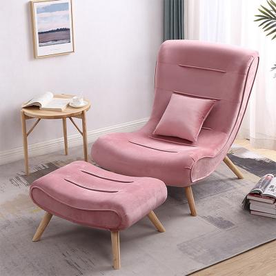 China Adjustable snail nap living room sofa lounge chair bedroom balcony tiger back lazy chair (the other) for sale