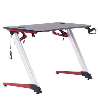 China Adjustable (Height) Customized Multifunctional Computer Racing Table Studying Table Desktop Gaming PC Desk for sale