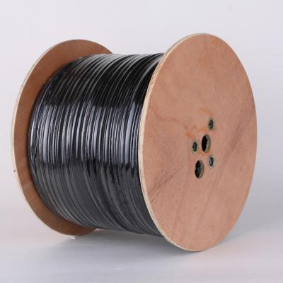 China 18 chaqueta coaxial del PVC del aislamiento del cable de transmisión del AWG BC/CCS RG6 FPE para CCTV en venta