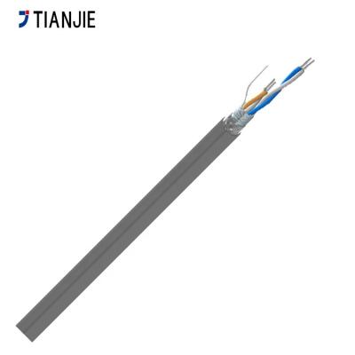 China 18 AWG torció el cable de alambre blindado de la comunicación LSZH/cable de la chaqueta RS485 de PVC en venta