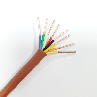 中国 2C 5C 8C 18AWG 20AWG LVT サーモスタット ワイヤ プレナム PVC ジャケット CL2P CL3P FT6 CMP 低電圧 販売のため