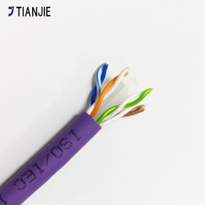 Chine Câble évalué par CMP adapté aux besoins du client 23AWG 4P Cat6A Utp Ftp extérieur d'intérieur à vendre