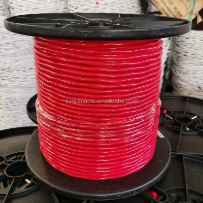 China FPLR Massivkupfer abgeschirmtes rotes PVC-Feuermeldekabel für Sicherheitssysteme zu verkaufen