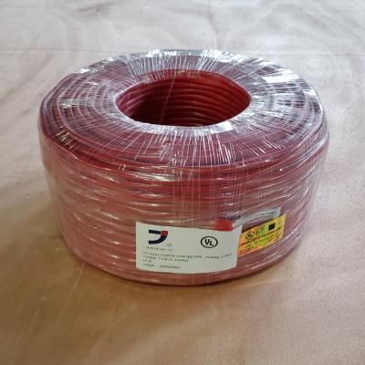 China OEM UL FPLR 2C 10AWG Cabo de controle de cobre sólido vermelho não blindado à venda