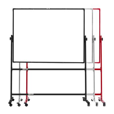 中国 独特な二重味方されたホワイトボードは、車輪の味方された磁気ホワイトボードを倍増します 販売のため