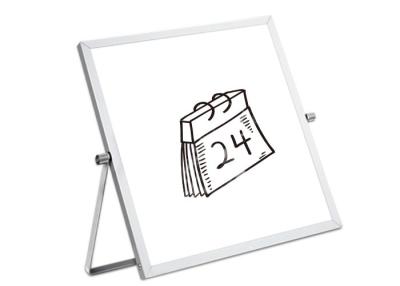 China School Office Dry Erase Whiteboard , Portable Desktop Dry Erase Board for sale