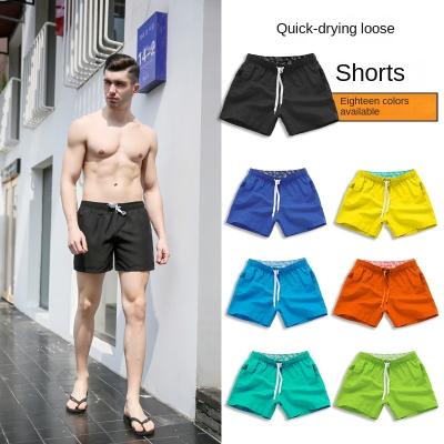 China Breathable Swimming Trunks Mens Summer Breeches Board Shorts Bermudas Male Black Boardshorts Male Casual White Classic Beach Wear for sale