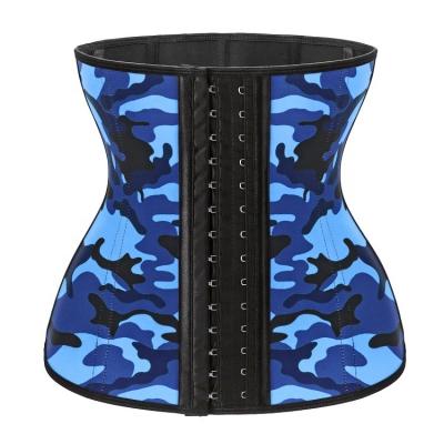 China New Listing Fashional Antibacterial Printed Waist Trainers Tummy Control Cincher Neoprene Body Shaper for sale