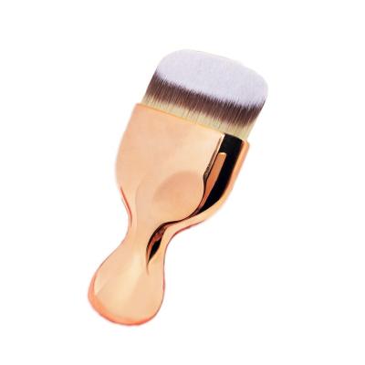 China Angular Blush Face Body Foundation Makeup Brush Angled Flat Kabuki Brush Para Base De Maquillaje for Liquid Foundation Powder Cream Contour for sale