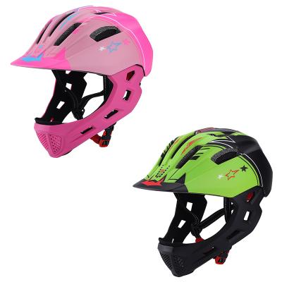 China Breathable 2021Newest Multifunctional Fitted Net Insect Proof USB Charging Lightweight Kids Bike Mtb Bike Full Face Helmet Fullface Helmet for sale