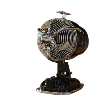 China 6 Inch Vintage Desktop Metal Table Swing Fan for sale