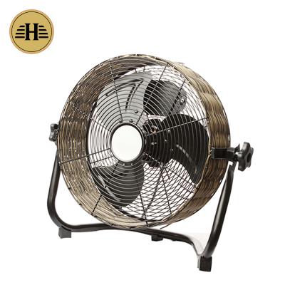 China New Design Metal Adjustable 12 Inch High Wind Floor Fan for sale