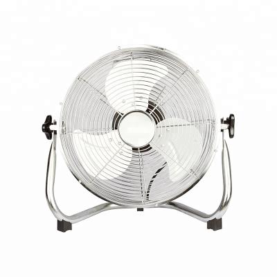 China Hotel 40W Plating Industrial Chrome 12inch Rack Fans for sale