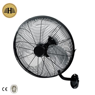 China Swing High Power 3 Speed ​​Metal Blade Wall Mount Fan for sale