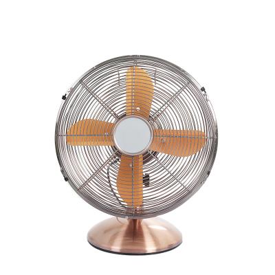 China New Vintage Design Hotel 40W Retro 12 Inch Metal Stand Fan for sale