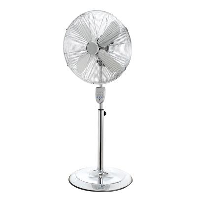 China Metal 60 Watt Industrial Large Air Stand Fan With Remote Control for sale