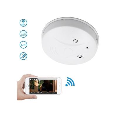 China Smoke Detector Design 1080P 2MP Camera 1080P 2MP Spy Camera Hidden Security Wireless Wifi Micro Audio One Way DVR for sale