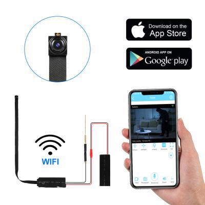 China HD 4K/1080P WIFI DIY Hidden Camera Module IP Cam Mini Camera Wifi One Way Audio Wireless Module With Big Battery for sale