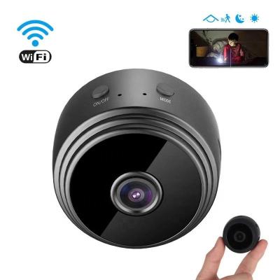 China Smallest Video Disc Mini Wireless Camera Wifi 1080P Battery Operated Secret Mini Camera Night Vision A9 Micro Camara for sale