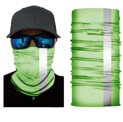 China Muti-function Bandana custom reflect multiple face cover seamless fabric polyester tube with cheap price for sale