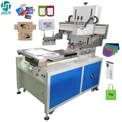 China Druckmaschine für Vakuumtisch-Seidenschirm-Druckmaschine Einheit Preis Flachbett-Schirmdruckmaschine für Walzpapier-Packungstüte T-Shirt zu verkaufen