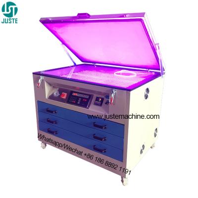 Cina Macchina di esposizione per la stampa su schermo a LED UV Lampada UV a vuoto Flexo Offset Plate Making Stamp Exposure Machine con unità di asciugatura in vendita