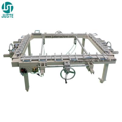 China Shenzhen Silk Screen Stretching Film Machine Pneumatische handmatige Screen Mesh Screen Stretcher Stretching Machine Te koop