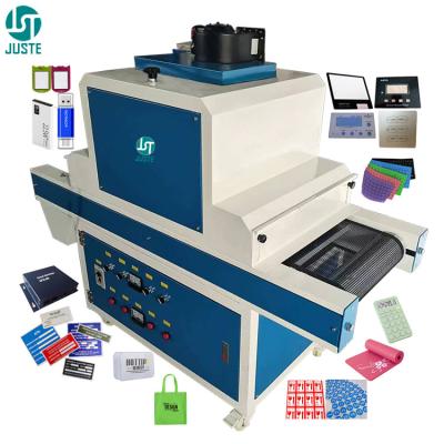 China Vlak UV-hardend droogmachine UV-droger tunnel voor scherm offset printing Led lamp gluping glas acryl vloeibare curing papier Te koop