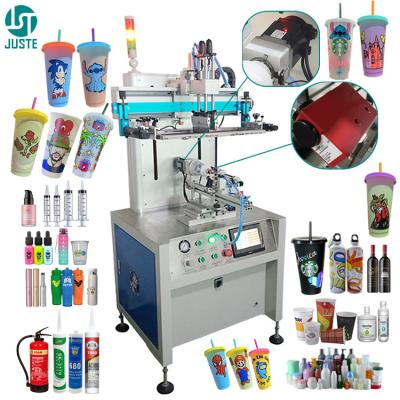 China load auto uv screen printer portable 8oz 12oz 16oz 20oz milk tea paper cup of printing machine for cardboard paper cups for sale