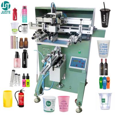 China Mehrfarbige Tassen Seidenbildschirmdrucker Maschine 2 4 6 Farbe UV Kunststoff Kaffeepapier Tasse semi-auto Bildschirmdruckmaschine zu verkaufen