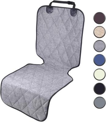 China Durable Multicolor Cationic Fabric Auto Seat Covers For Dog Pets Cushion For Car Front Seat for sale