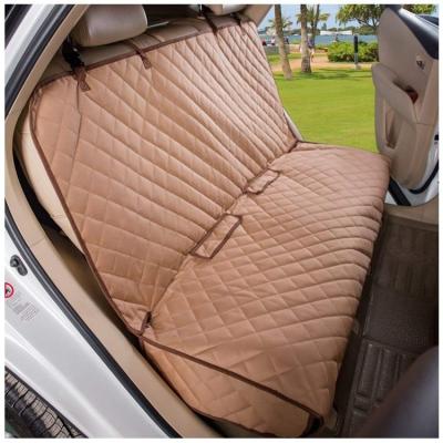 China Threewen Luxury Bench Cover Customized Soft PP Cotton Bench Back Seat Dog Seat Covers Waterproof Durable Pet Car Seat Cover for sale