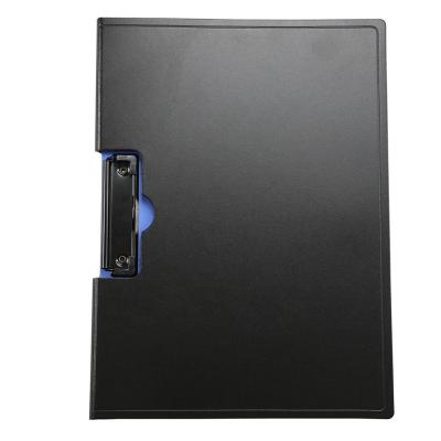 China New Design High Quality Recyclable Plastic Horizontal Flip PP Plastic Folder Single PP Business Folder for sale