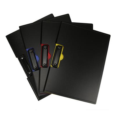 China Hot Selling Recyclable Plastic Flip PP Folder High Quality Business Plastic Single Folder Plastic Folder for sale