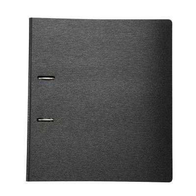 China Custom Recyclable Plastic File Folder A4 2 Ring Binder PP File Manager fileBinder Business Folder With Pockets for sale