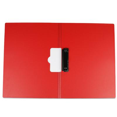 China High Quality Flip Pp Plastic Folder Simple Business Horizontal Folder Hot Sale New Design Recyclable Plastic Folder for sale