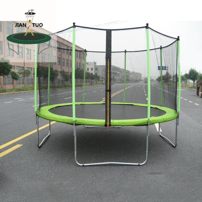 China 6 Ft 8 Ft 10 Ft 12 Ft 13 Ft 14 Ft 15 Ft 16 Ft Sports TUV GS CE JianTuo Trampoline Around The Outside 6 Ft 8 Ft 10 Ft 12 Ft 13 Ft 14 Ft 15 Ft 16 Ft Trampoline With Net security fence for sale