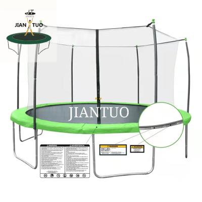 China With Protective Net JianTuo Sports 12ft 14ft Trampoline for sale