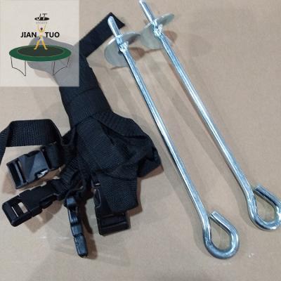 China Large Trampoline JianTuo Trampoline Spare Parts Trampoline Anchor for Garden Trampoline for sale