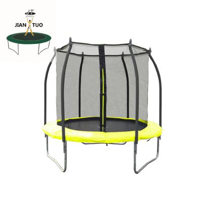 China 8FT Trampoline JianTuo Sports 8FT 2.44M 244CM Trampoline 8 With Enclosure for sale