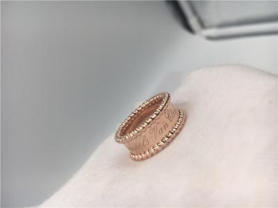 Cina Rose Gold Engagement Rings d'annata, anelli di fidanzamento della banda dell'oro delle donne in vendita