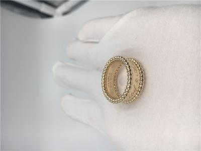 Cina Uomini/anello oro semplici delle donne 18K nessun diamante/pietra preziosa per nozze/impegno in vendita