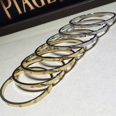 Chine Bracelet d'or des bijoux 18K, modèle personnalisé par amour mince de collier d'or petit à vendre