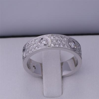 Cina Diamanti principali di Ring Diamond Paved White Gold With di amore N4210400 in vendita